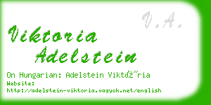 viktoria adelstein business card